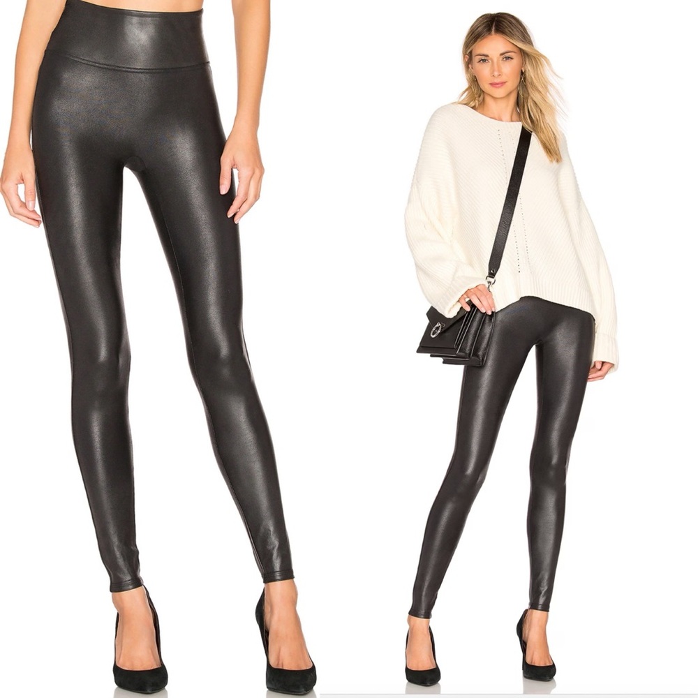 NEW Spanx Faux Leather Leggings